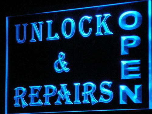 OPEN Unlock Repairs Shop Lock